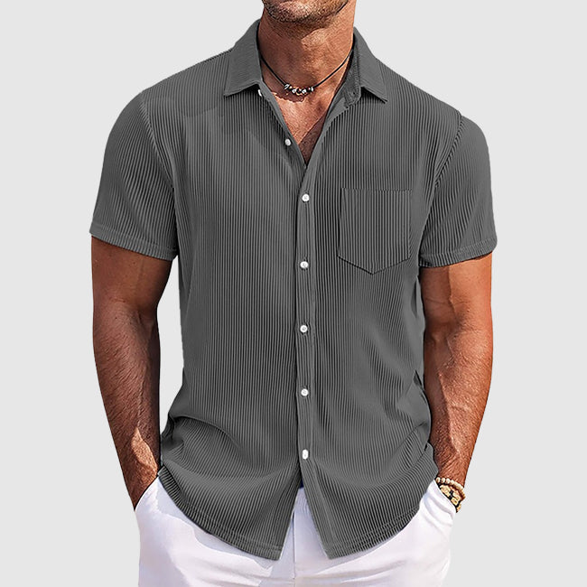 Chemise d'été à rayures pour homme 3