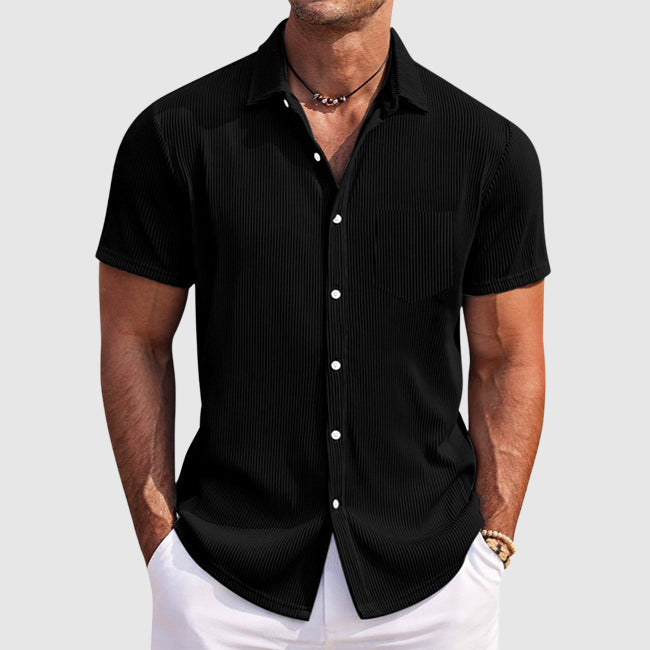 Chemise d'été à rayures pour homme 4