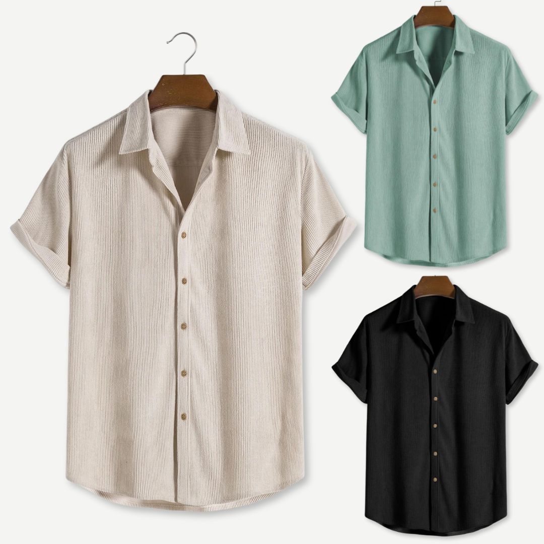 Chemise en Cordeau pour Homme Style Classique 6