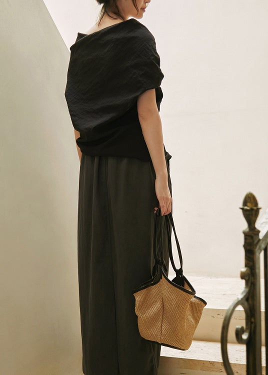 Chemise en Coton à Col Dégagé pour Femme 4