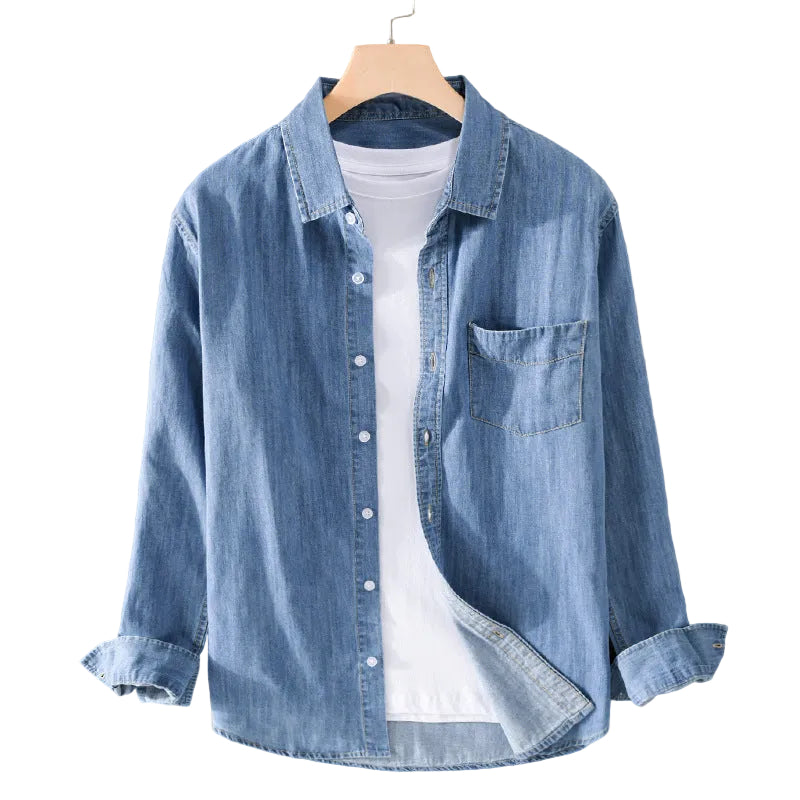 Chemise en Jean Classique pour Homme 0
