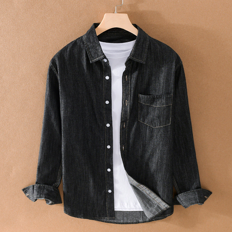 Chemise en Jean Classique pour Homme 1