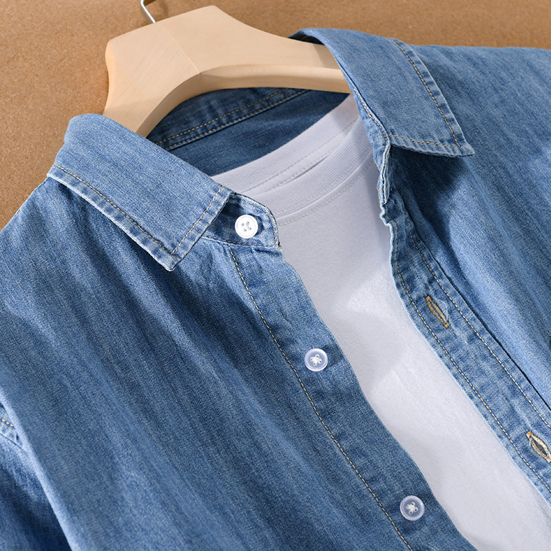 Chemise en Jean Classique pour Homme 2