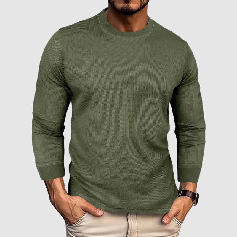 Chemise en Maille Col Montant pour Homme 2