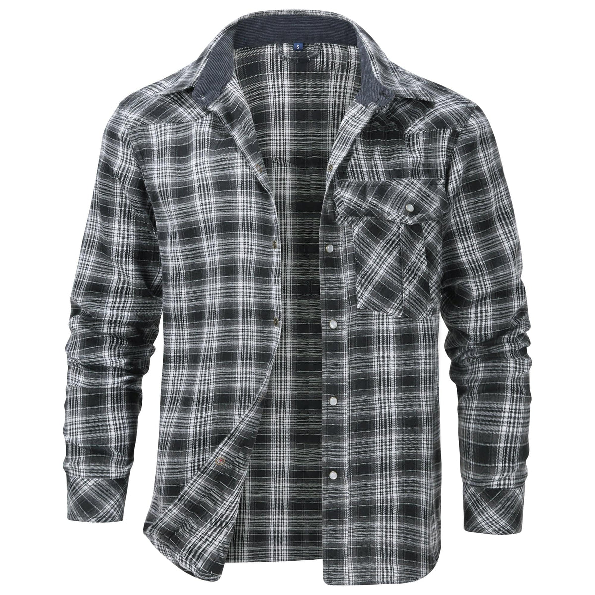 Chemise en flanelle pour homme, modèle classique 8