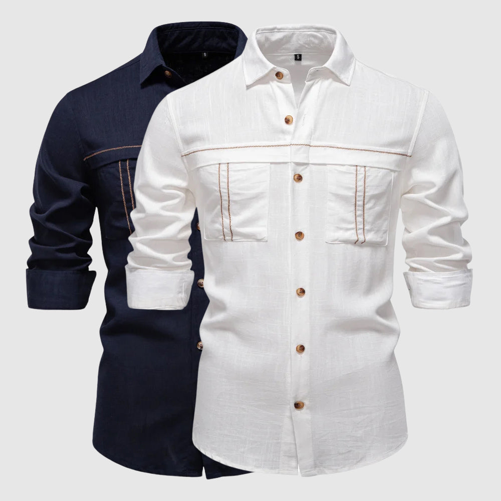 Chemise pour Homme Horizon Style Décontracté 2