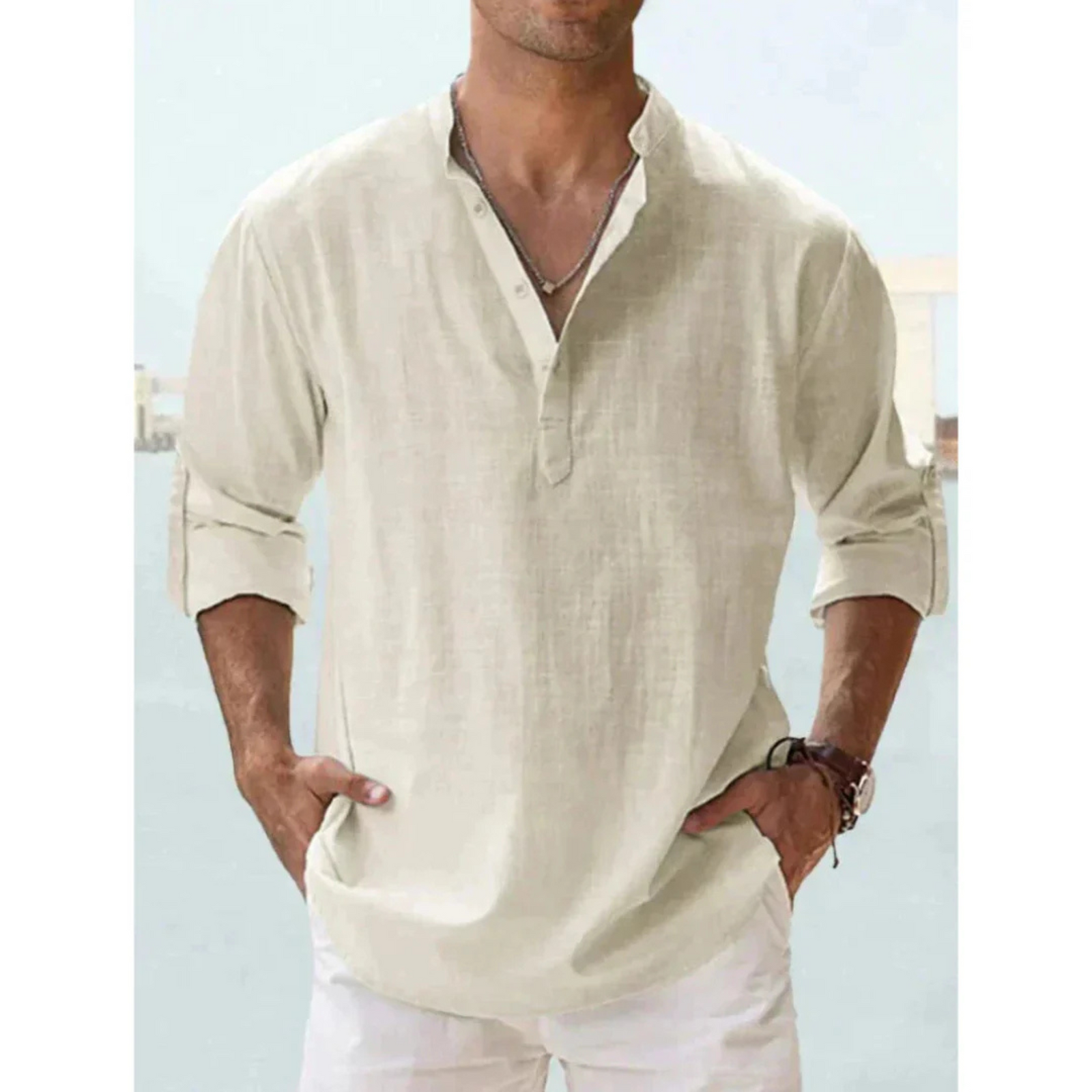 Chemise pour Hommes Ajustée et Élégante 10