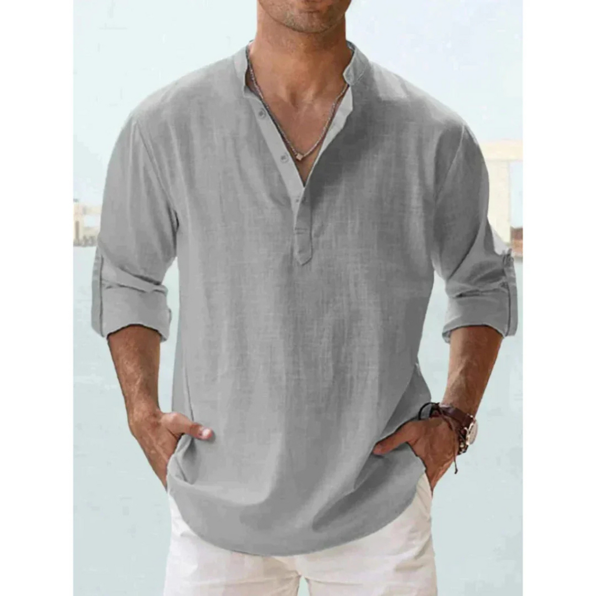 Chemise pour Hommes Ajustée et Élégante 3