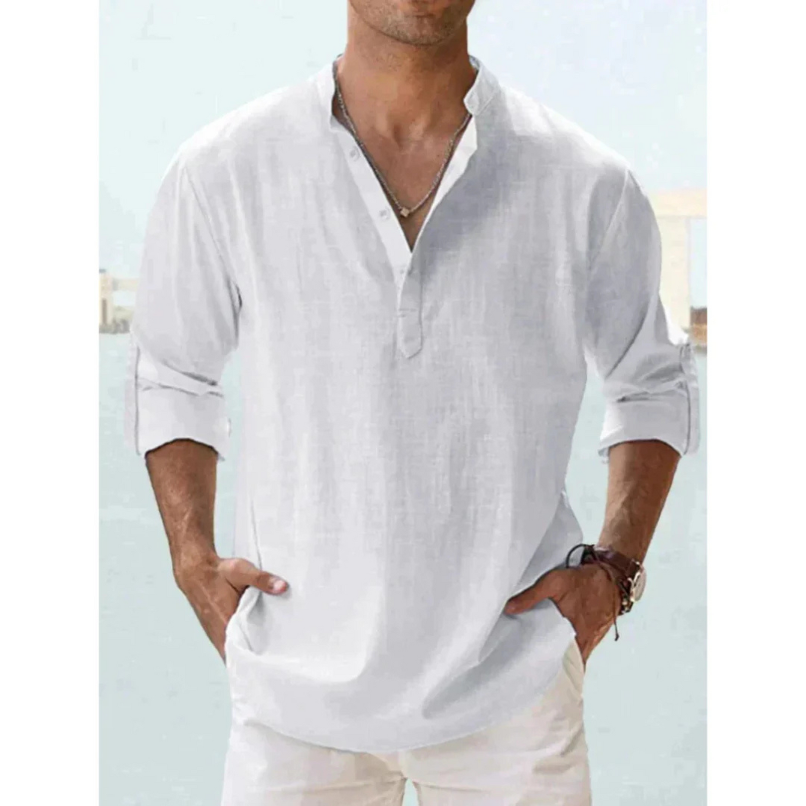 Chemise pour Hommes Ajustée et Élégante 4