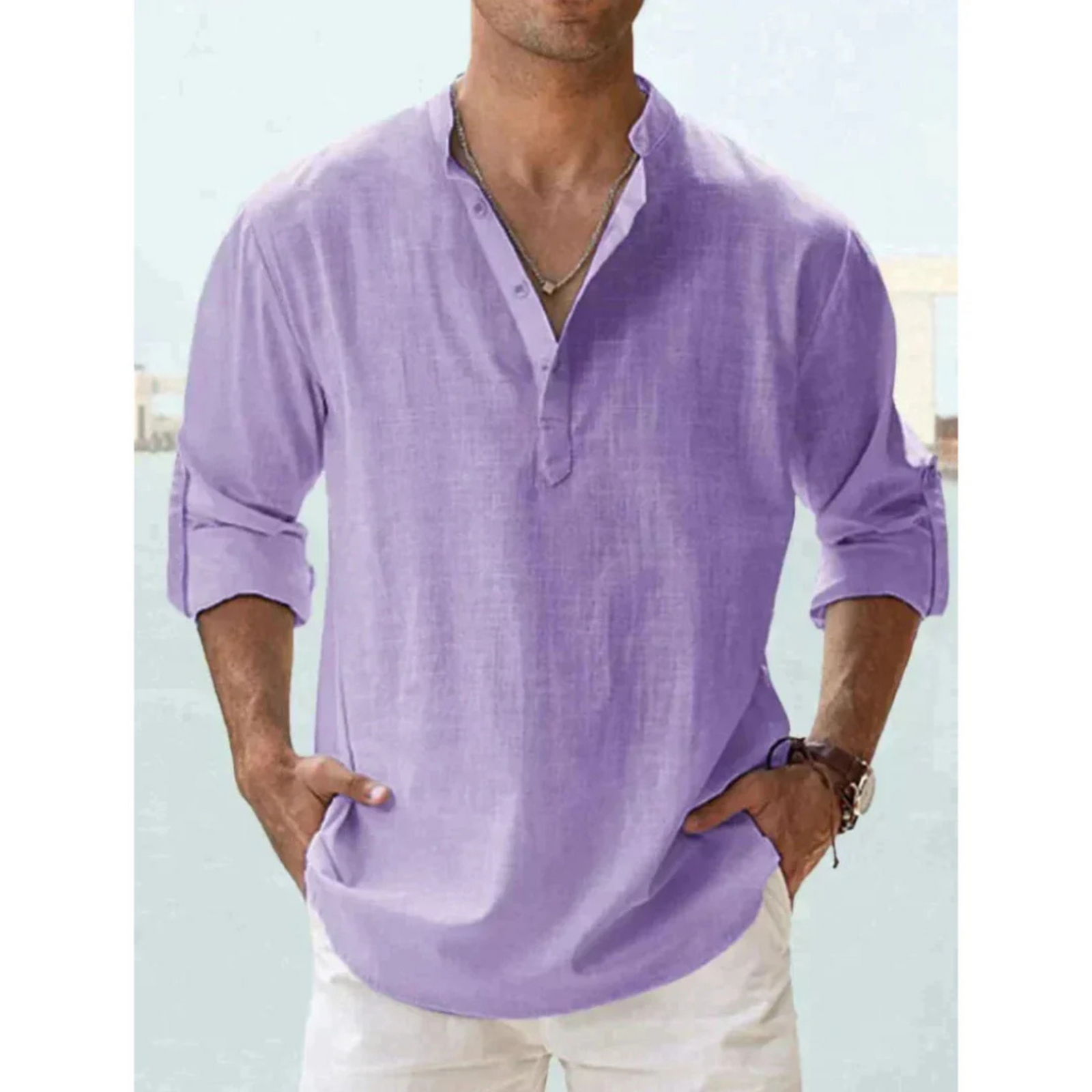Chemise pour Hommes Ajustée et Élégante 5
