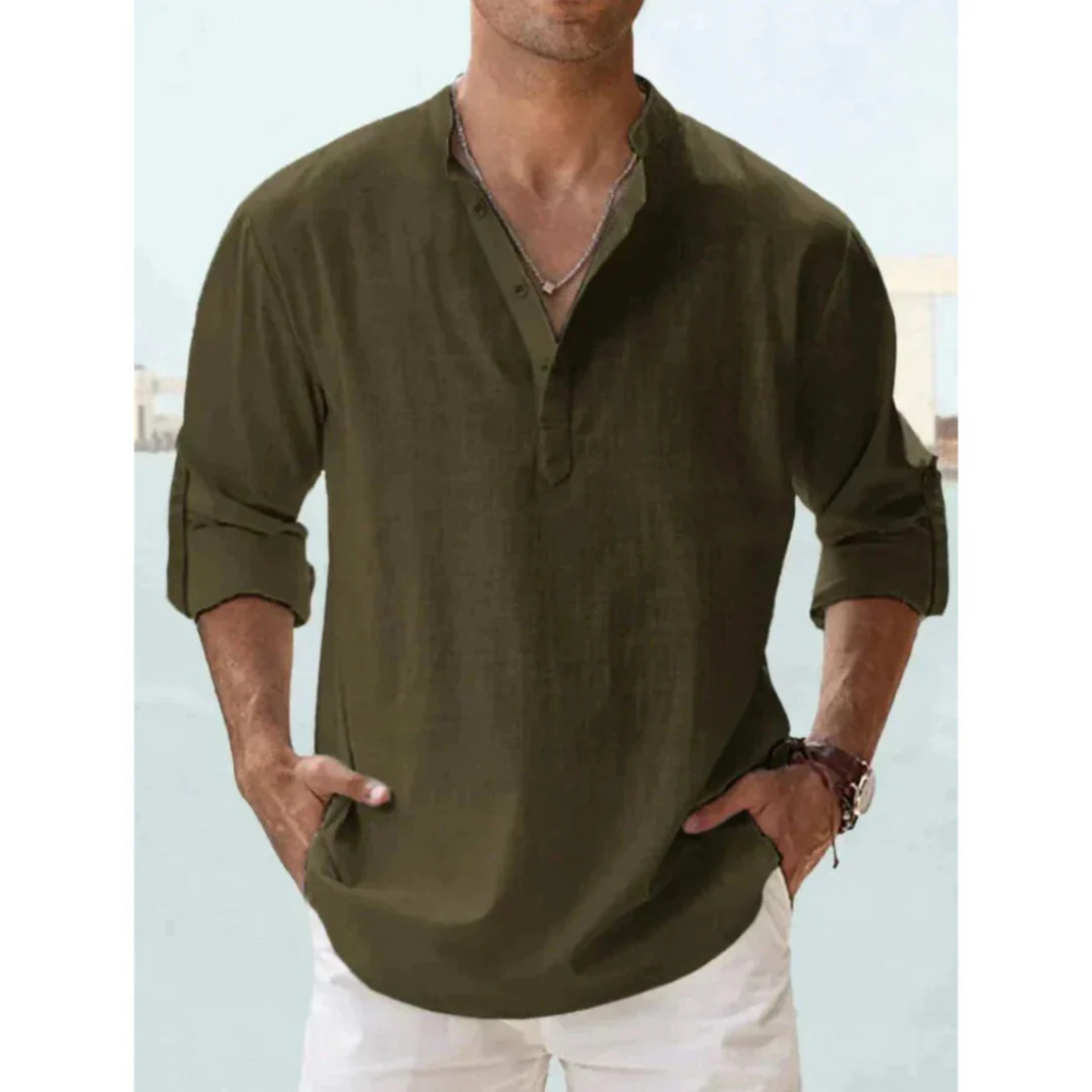 Chemise pour Hommes Ajustée et Élégante 6