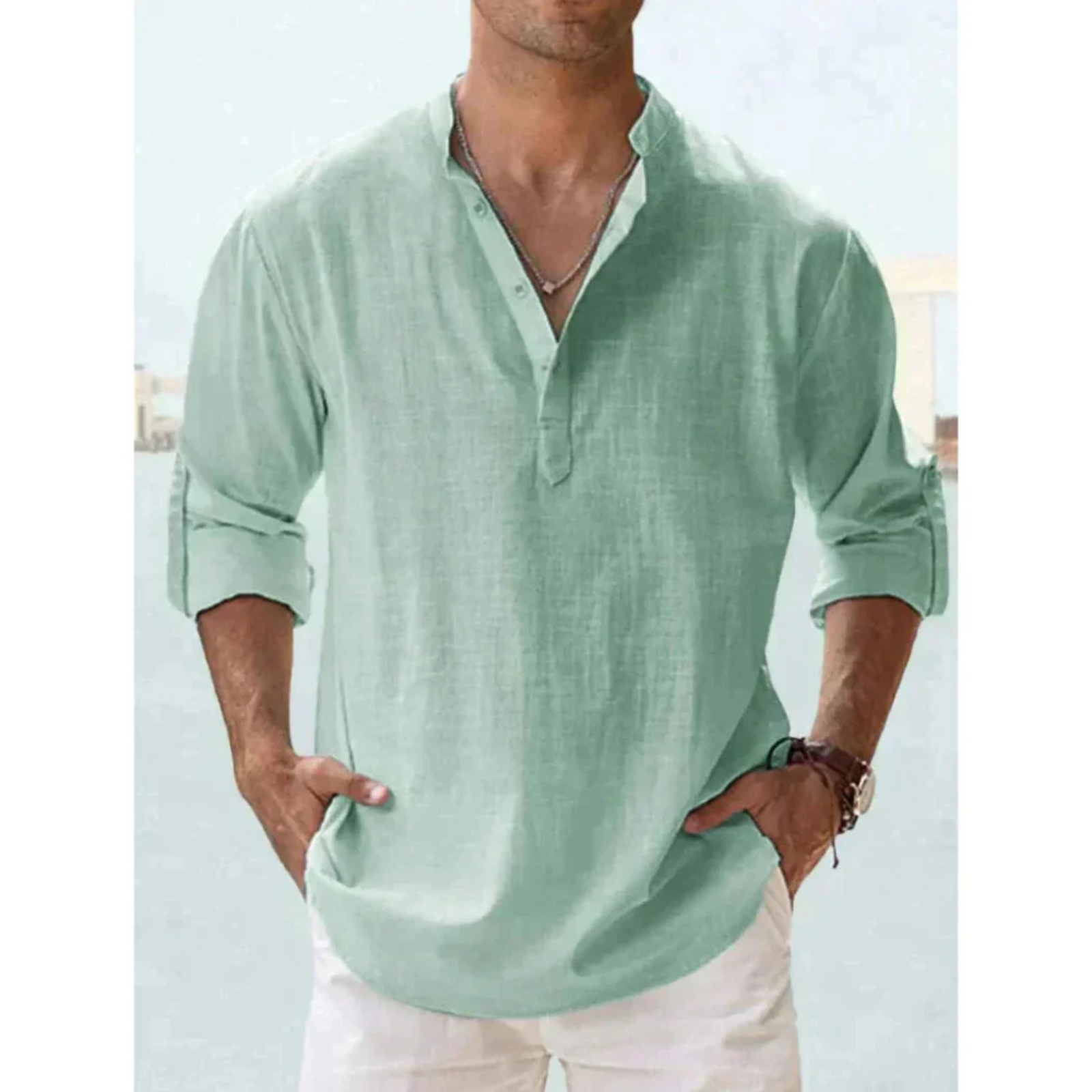 Chemise pour Hommes Ajustée et Élégante 7