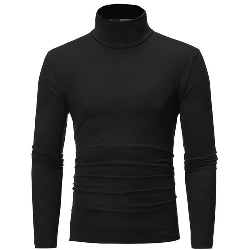 Chemise thermique à col montant pour homme 1