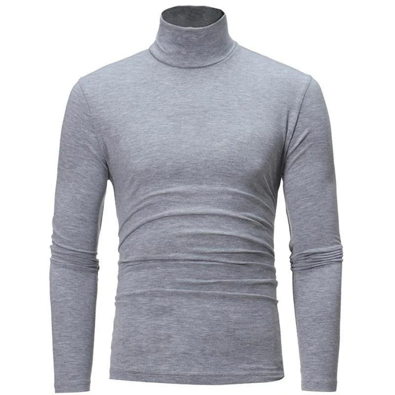 Chemise thermique à col montant pour homme 4