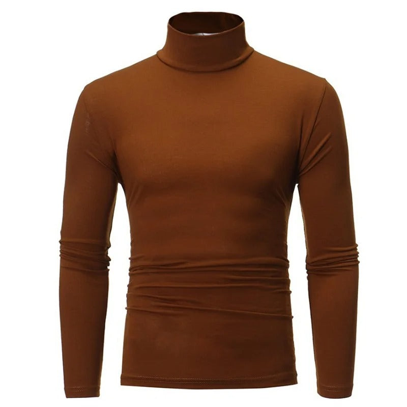 Chemise thermique à col montant pour homme 8