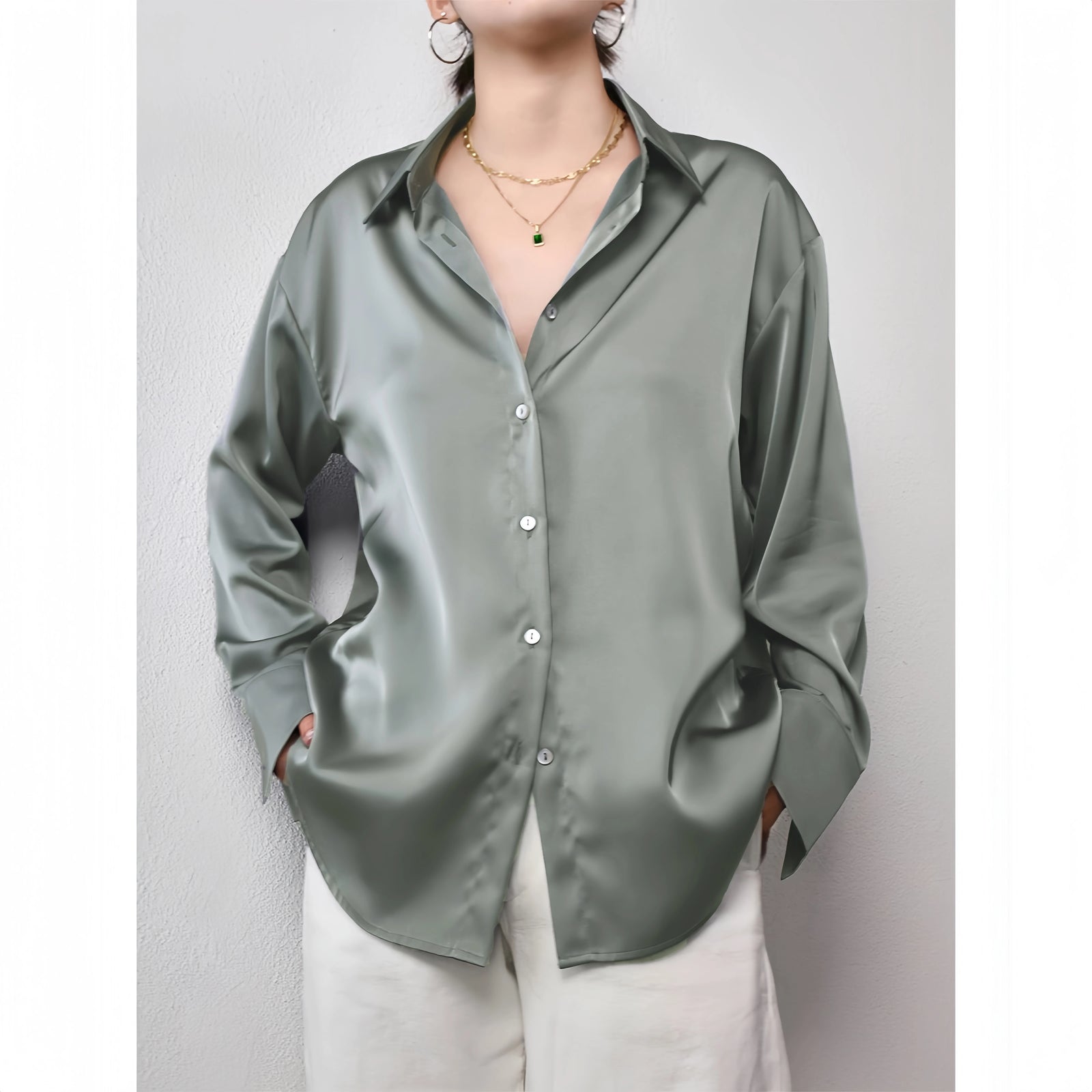 Chemisier Femme Décontracté Multicolore 7