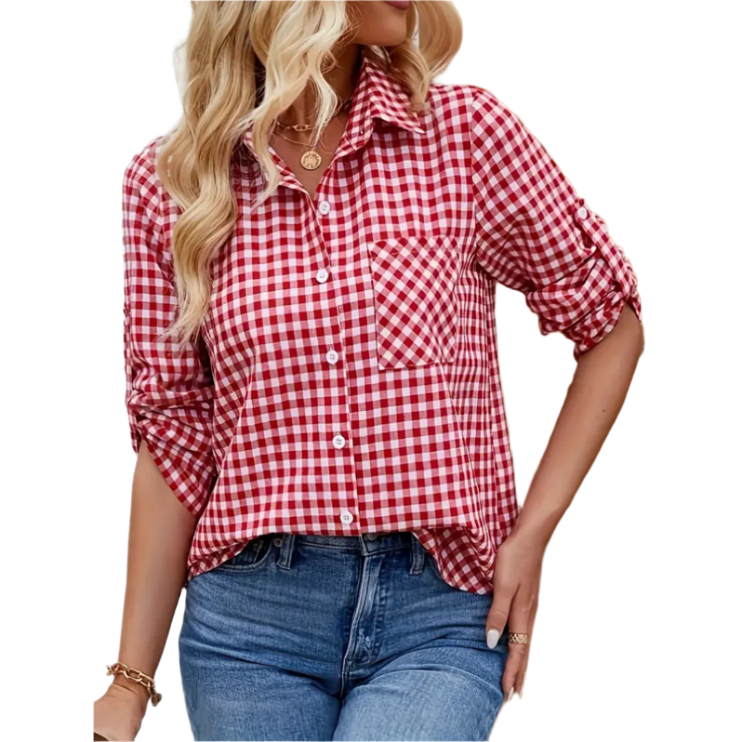 Chemisier Femme Décontracté Tissu Doux et Respirant 0