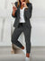 Variant image for Blazer et Pantalon pour Femmes Élégants en Tissu de Luxe-6