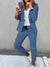 Variant image for Blazer et Pantalon pour Femmes Élégants en Tissu de Luxe-18