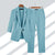Variant image for Ensemble Tailleur Pantalon Femme Élégant Tissu Haute Qualité-33