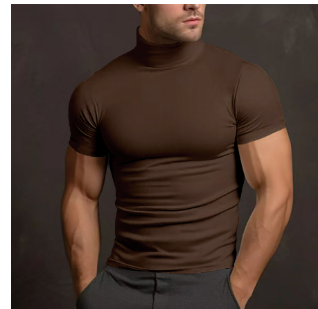 Col Roulé Moderne pour Homme Chic 2