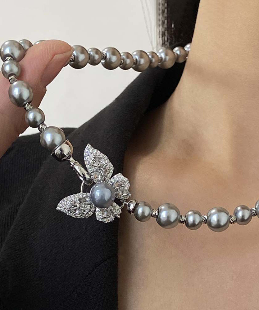 Collier Femme Pendentif Papillon Design Raffiné 0