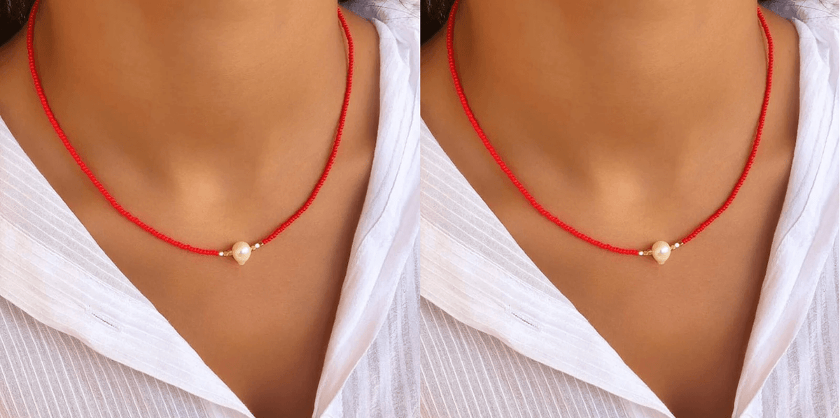 Collier de Perles Classique pour Femme 1