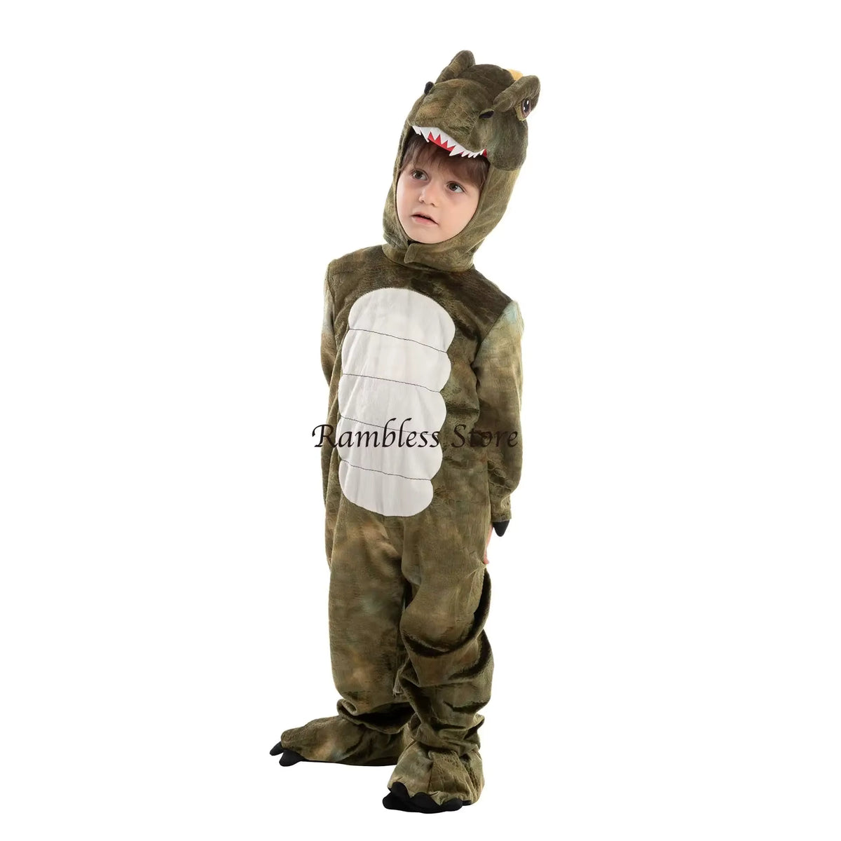 Combinaison Enfant Tyrannosaure Rex Cosplay Halloween 1