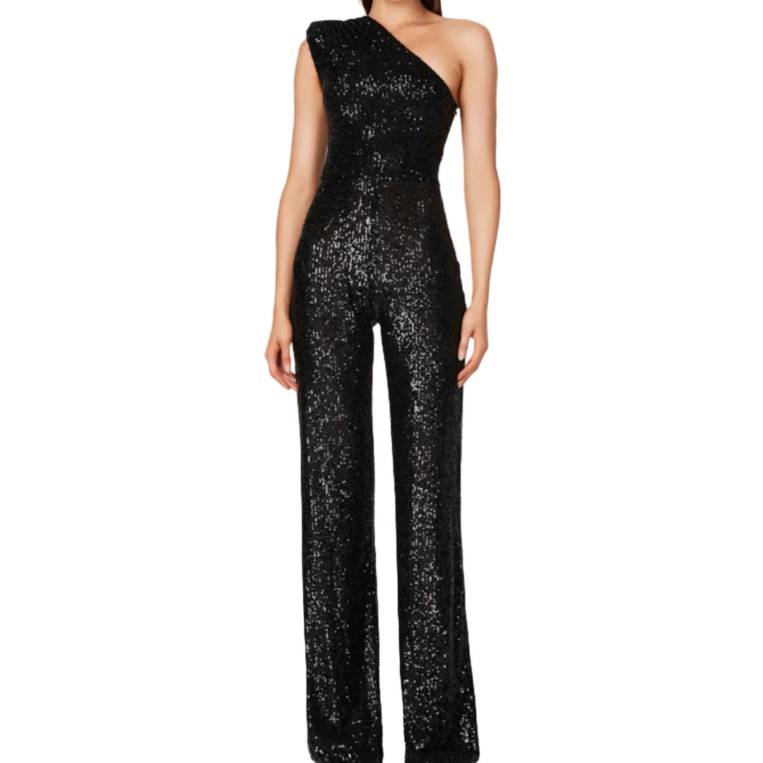 Combinaison Femme Chic À Paillettes Moderne 0