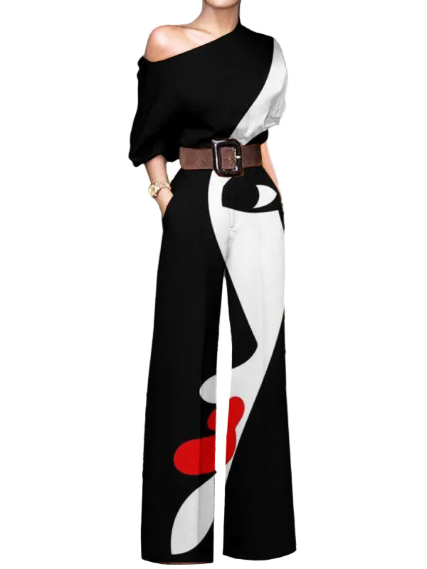 Combinaison Femme Chic Moderne Pantalon 0