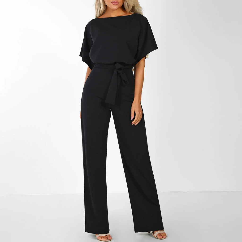 Combinaison Femme Chic Polyvalente avec Ceinture Flatteuse 3