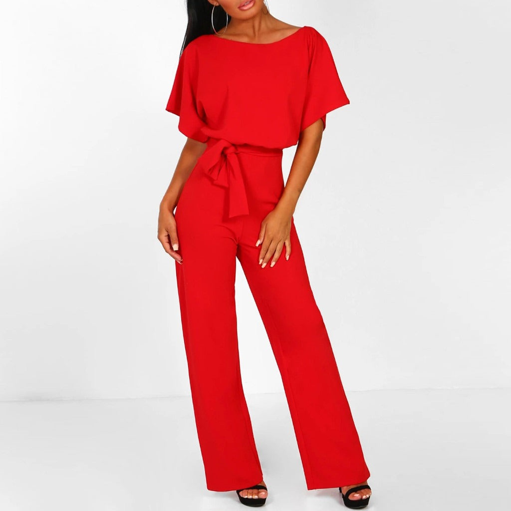 Combinaison Femme Chic Polyvalente avec Ceinture Flatteuse 7