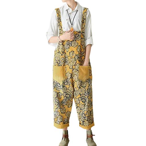 Combinaison Femme Imprimée Oversize Décontractée Automne 0