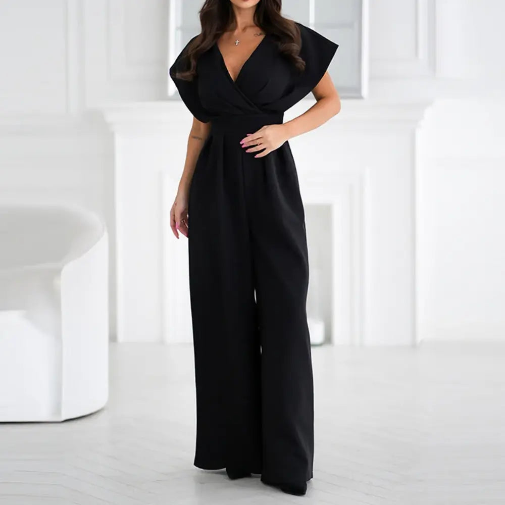Combinaison Femme Jambes Larges Chic 4
