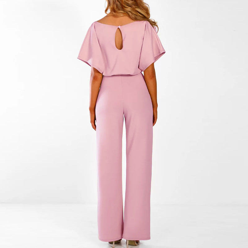 Combinaison Femme Jil Style Décontracté en Tissu Léger 4