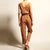 Combinaison Femme Lin Drapée Élégante