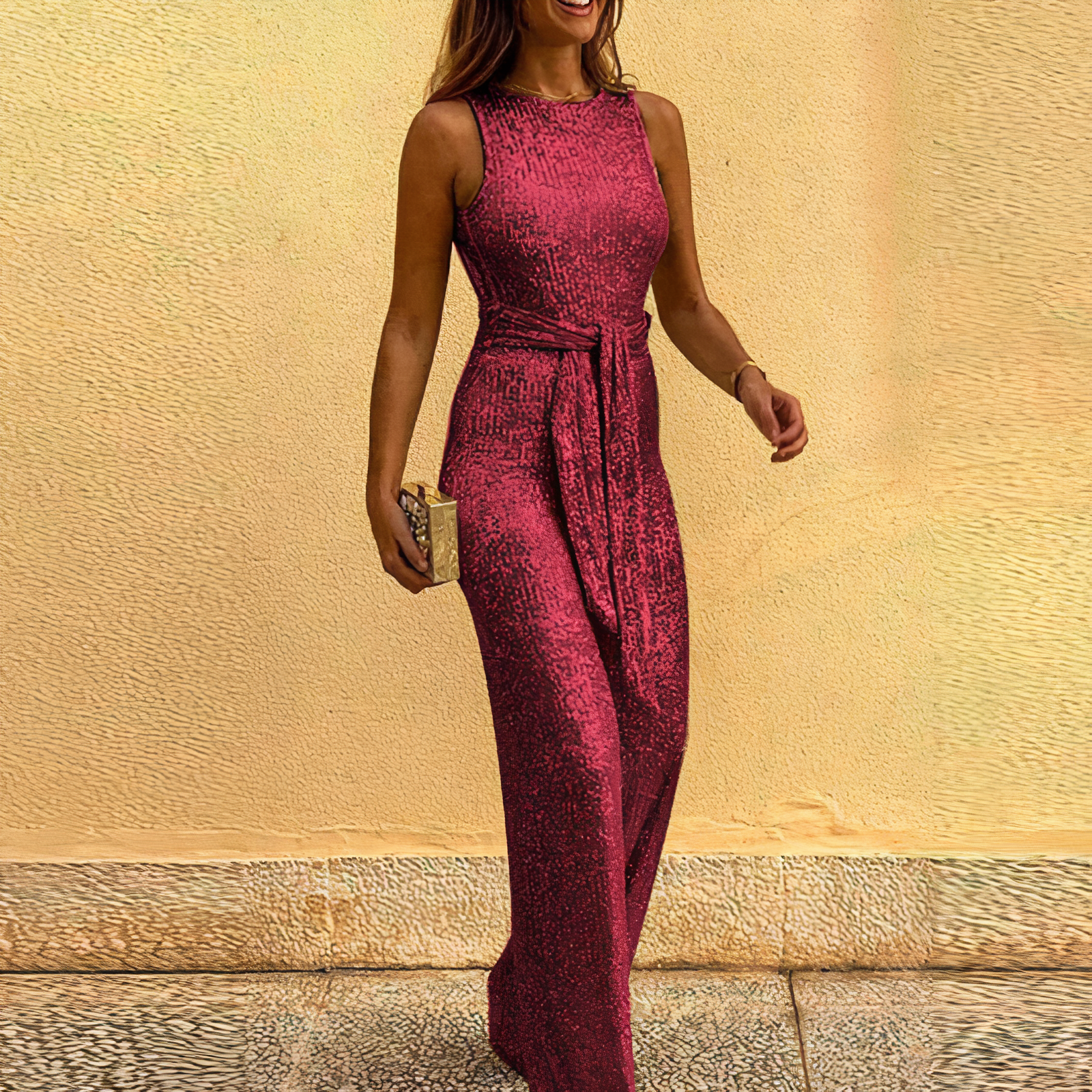 Combinaison Femme Pailletée Chic 4