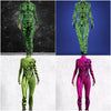 Combinaison Femme Style Cyberpunk Body Musculaire 0