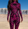 Combinaison Femme Style Cyberpunk Body Musculaire 4