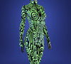 Combinaison Femme Style Cyberpunk Body Musculaire 6