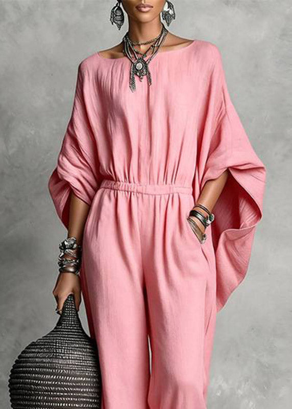 Combinaison Femme Taille Haute Patchwork Décontractée Automne 3
