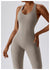 Combinaison Femme V-Hals Ajustée en Nylon