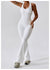 Combinaison Femme V-Hals Ajustée en Nylon