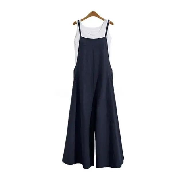 Combinaison d'été à bretelles pour femmes style décontracté 9