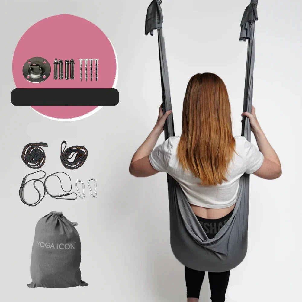 Variant image for Hängematte de Yoga Femme Aérienne Polyester Flexible Confortable-1