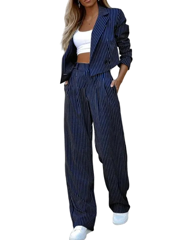 Costume Femme Blazer et Pantalon Assortis 0