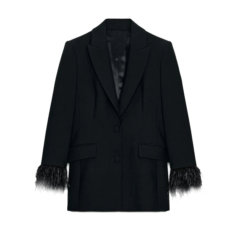 Costume Femme Blazer et Pantalon Chic 10