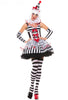 Costume Femme Clown Style Cirque pour Fêtes et Cosplay 2
