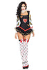Costume Femme Clown Style Cirque pour Fêtes et Cosplay 7