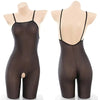 Costume Femme Cosplay Charlotte Nun Combinaison Transparente Coupe Ouverte 5